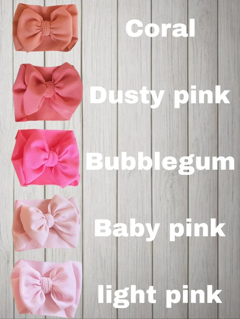 10 Infant Headwraps- Assorted Colors
